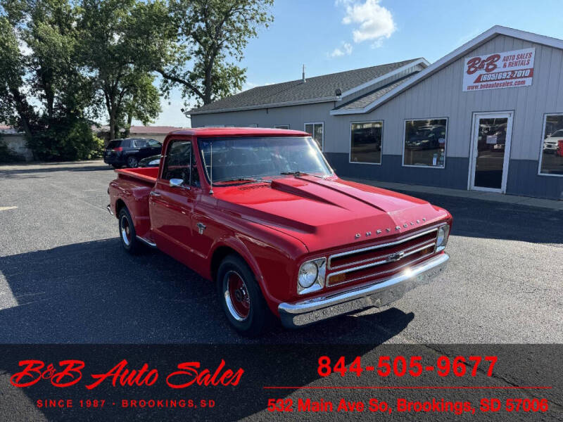 1967 Chevrolet C/K 10 Series for sale at B & B Auto Sales in Brookings SD