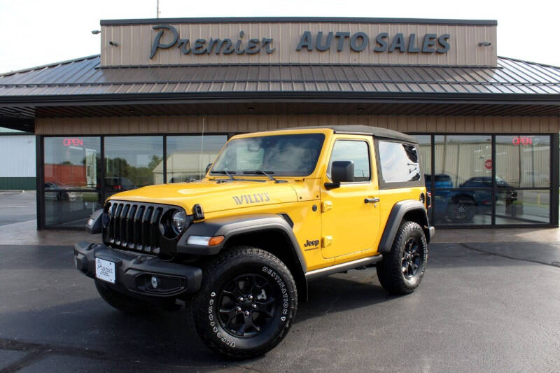 2021 Jeep Wrangler for sale at PREMIER AUTO SALES in Carthage MO