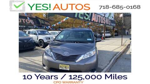 2017 Toyota Sienna for sale at Yes Auto in Elmhurst NY