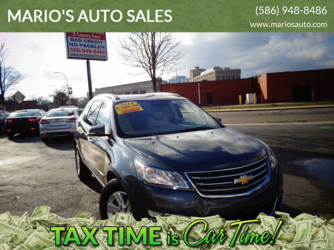 2014 Chevrolet Traverse for sale at MARIO'S AUTO SALES in Mount Clemens MI