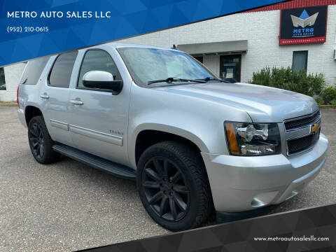 2014 Chevrolet Tahoe for sale at METRO AUTO SALES LLC in Lino Lakes MN