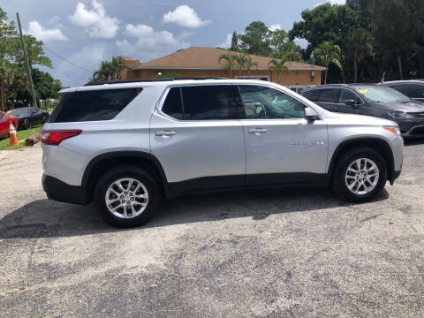 2019 Chevrolet Traverse for sale at Palm Auto Sales in West Melbourne FL