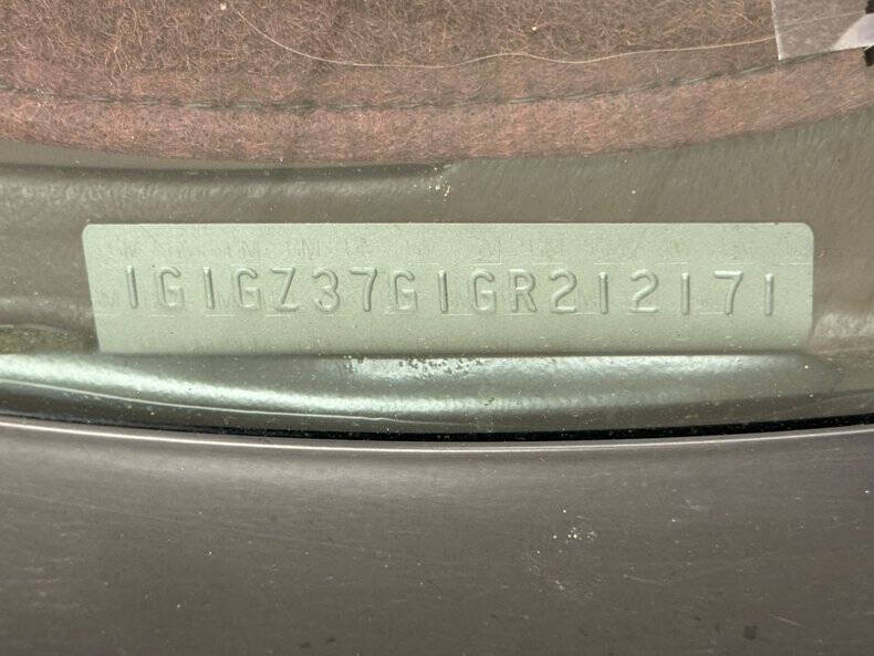 1986 Chevrolet Monte Carlo