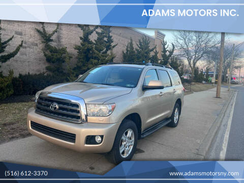 2012 Toyota Sequoia for sale at Adams Motors INC. in Inwood NY