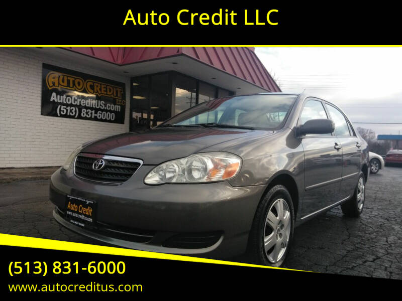 2008 Toyota Corolla for sale at Auto Credit LLC in Milford OH