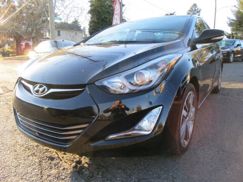 2014 Hyundai Elantra for sale at CARS FOR LESS OUTLET in Morrisville PA