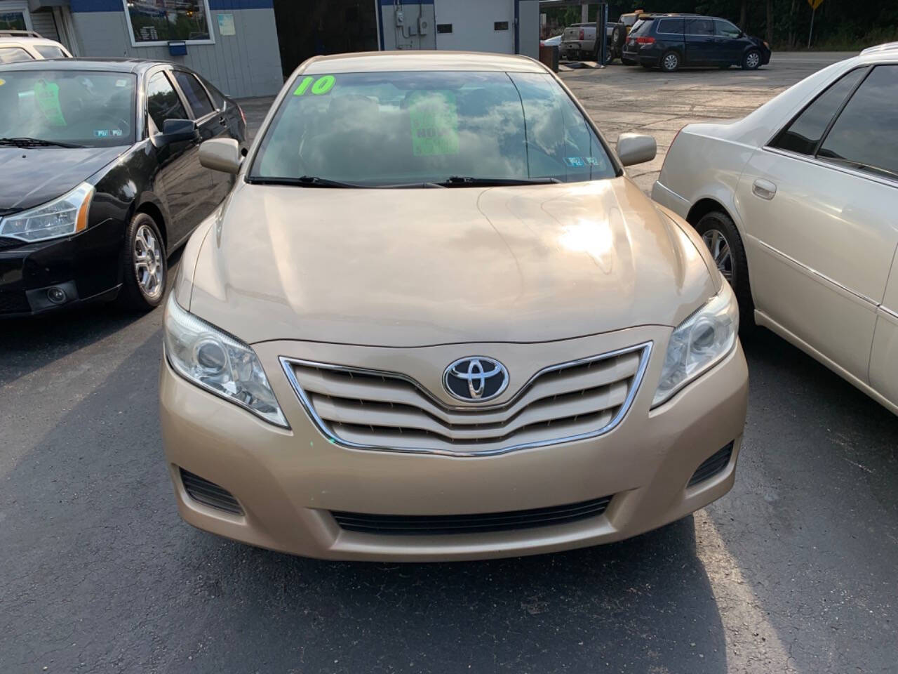 2010 Toyota Camry for sale at Chuckie Bizzarro's Fleetwing Auto in Erie, PA