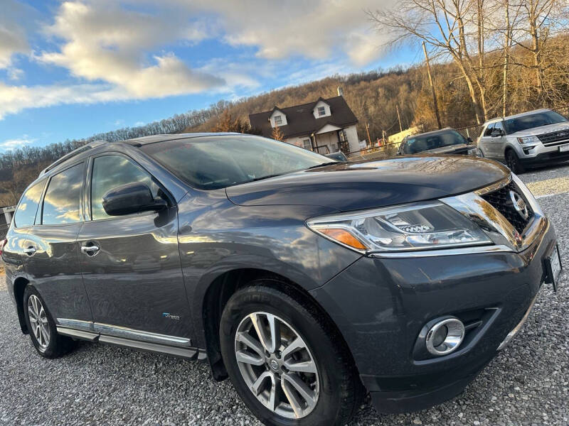 2014 Nissan Pathfinder Hybrid for sale at Ron Motor Inc. in Wantage NJ