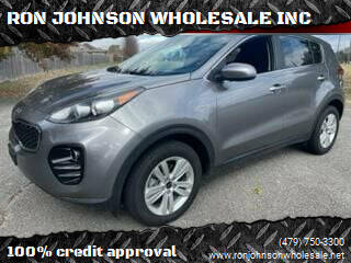 2017 Kia Sportage for sale at RON JOHNSON WHOLESALE INC in Springdale AR
