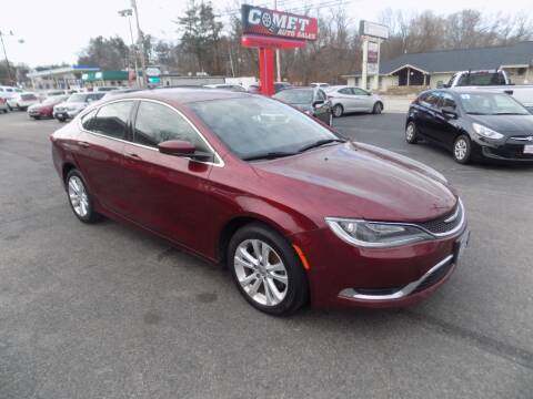 2015 Chrysler 200 for sale at Comet Auto Sales in Manchester NH