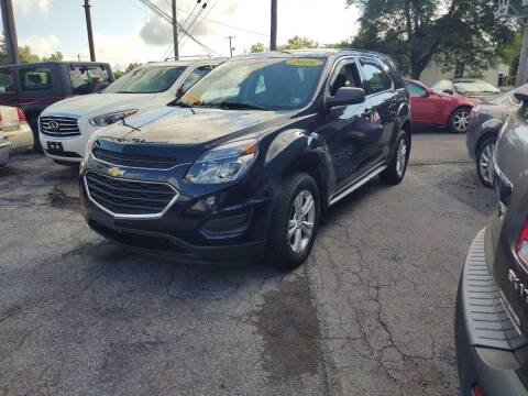 2016 Chevrolet Equinox for sale at Peter Kay Auto Sales in Alden NY