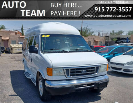 2006 Ford E-Series for sale at AUTO TEAM in El Paso TX