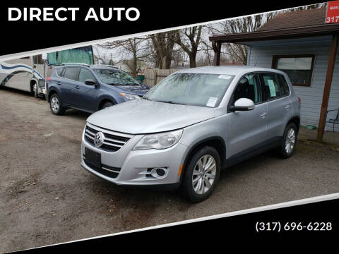 2010 Volkswagen Tiguan for sale at DIRECT AUTO in Brownsburg IN