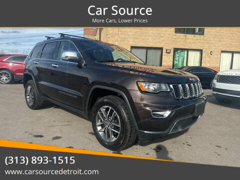 2017 Jeep Grand Cherokee for sale at Car Source in Detroit MI