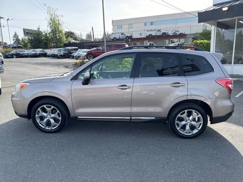 Used 2015 Subaru Forester i Touring with VIN JF2SJAWC9FH517029 for sale in Edmonds, WA