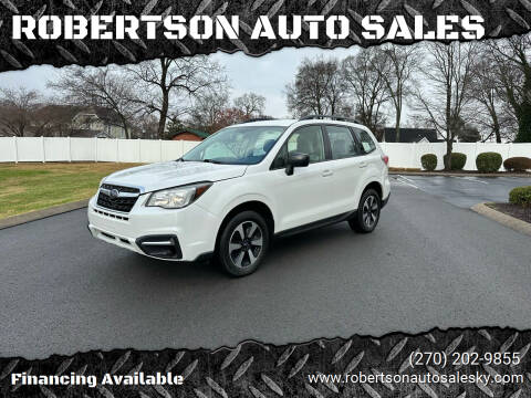 2017 Subaru Forester for sale at ROBERTSON AUTO SALES in Bowling Green KY