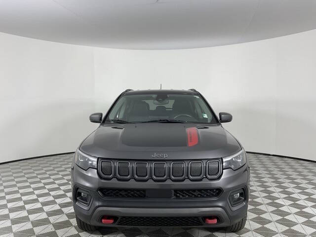 Used 2022 Jeep Compass Trailhawk with VIN 3C4NJDDB3NT132332 for sale in Peoria, AZ