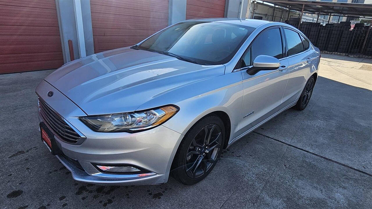 2018 Ford Fusion Hybrid for sale at Drive Nation in Houston, TX