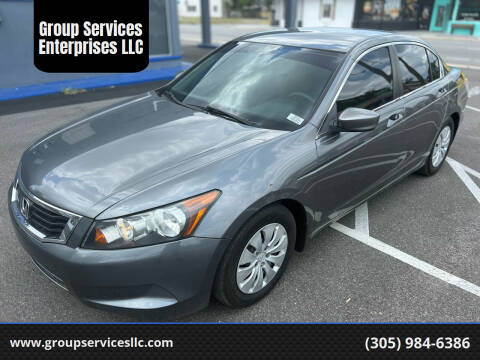 2010 Honda Accord for sale at Group Services Enterprises LLC in Tampa FL