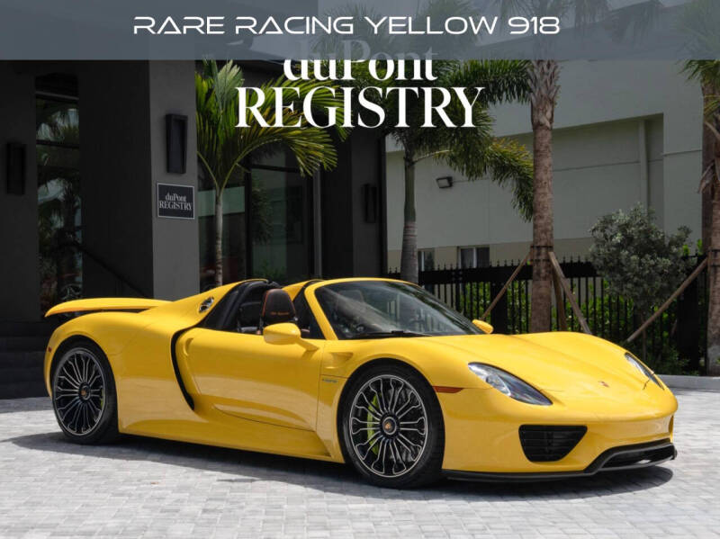 2015 Porsche 918 Spyder
