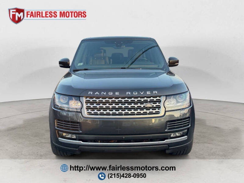 2017 Land Rover Range Rover Supercharged