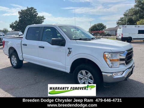 2021 Ford F-150 for sale at Breeden Pre-Owned in Van Buren AR