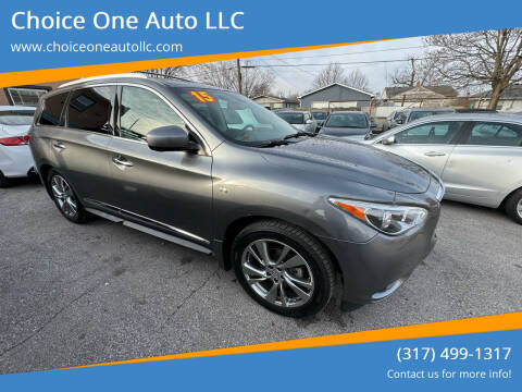 2015 Infiniti QX60 for sale at Choice One Auto LLC in Beech Grove IN