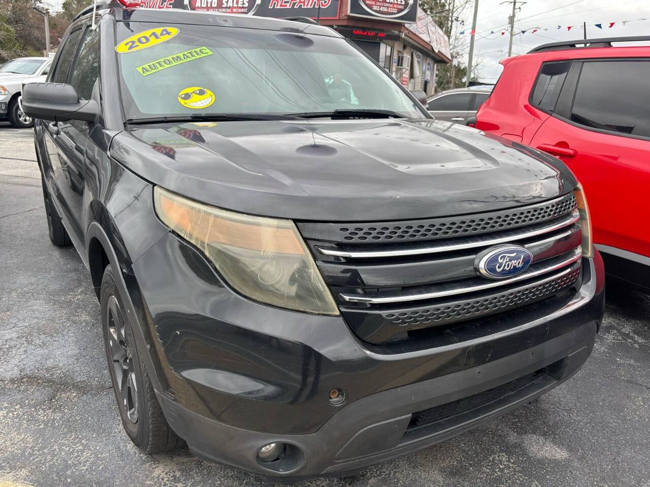Black 2014 Ford Explorer Base AWD Base 4dr SUV 2