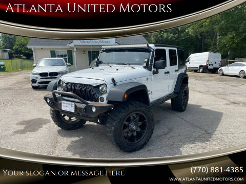 2017 Jeep Wrangler Unlimited for sale at Atlanta United Motors in Jefferson GA