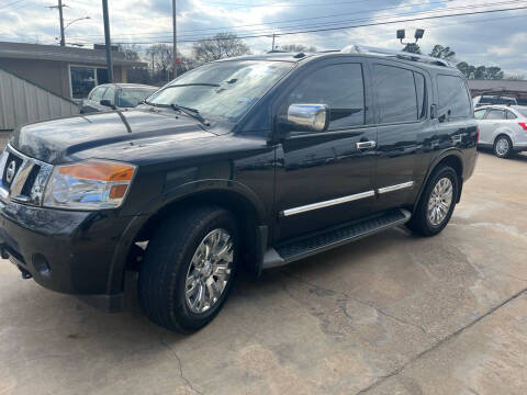 2015 Nissan Armada for sale at ARKLATEX AUTO in Texarkana TX