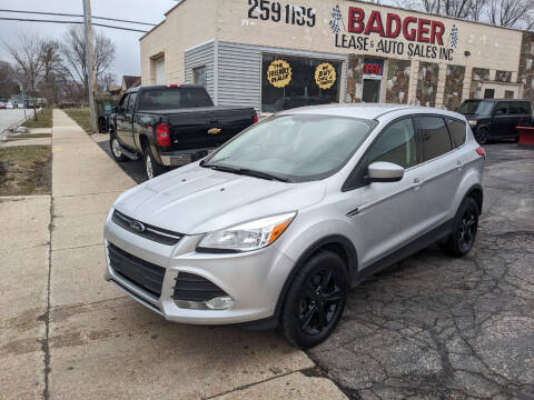 2014 Ford Escape for sale at BADGER LEASE & AUTO SALES INC in West Allis WI