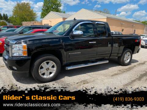 2011 Chevrolet Silverado 1500 for sale at Rider`s Classic Cars in Millbury OH