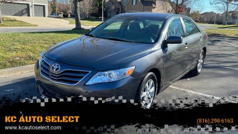 2010 Toyota Camry for sale at KC AUTO SELECT in Kansas City MO