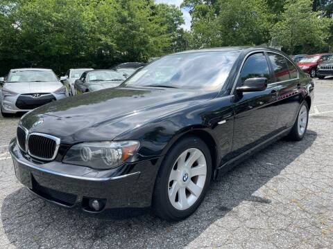 2008 BMW 7 Series for sale at Car Online in Roswell GA