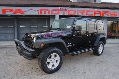 2008 Jeep Wrangler Unlimited for sale at PA Motorcars in Conshohocken PA