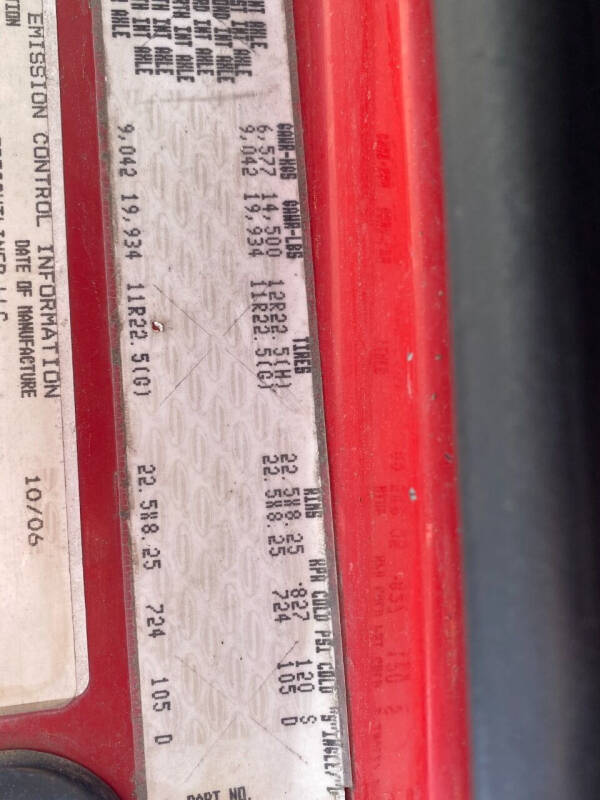 2007 Sterling LT8500 Series