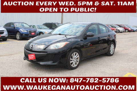 2012 Mazda MAZDA3 for sale at Waukegan Auto Auction in Waukegan IL