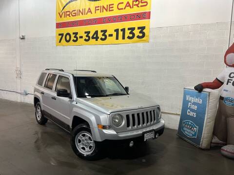 2011 Jeep Patriot for sale at Virginia Fine Cars in Chantilly VA