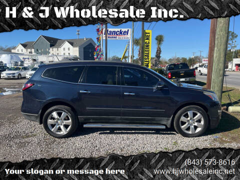 2016 Chevrolet Traverse for sale at H & J Wholesale Inc. in Charleston SC