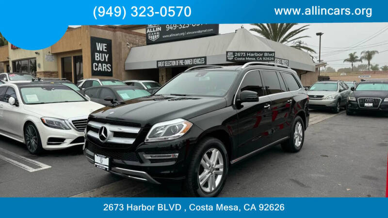 2014 Mercedes-Benz GL-Class GL 450 4MATIC