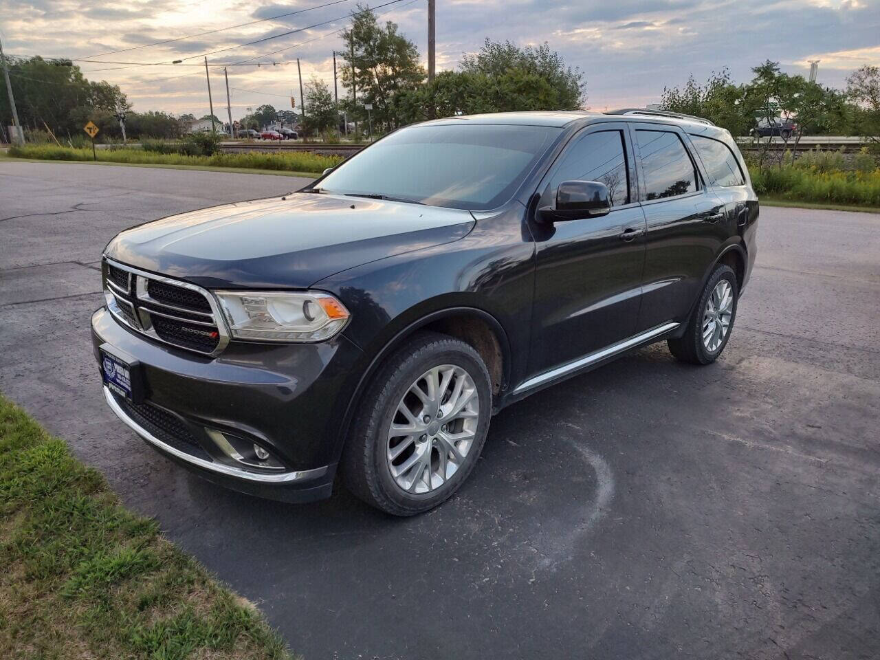 Black 2015 Dodge Durango Limited AWD Limited 4dr SUV 2