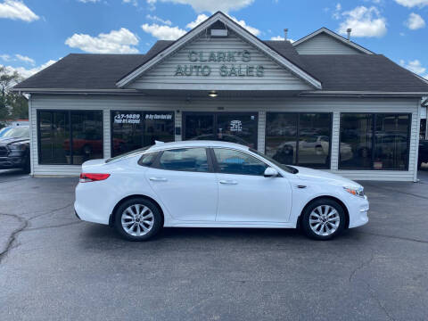 2018 Kia Optima for sale at Clarks Auto Sales in Middletown OH