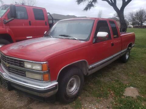 1990 Chevrolet C/K 1500 Series for sale at HAYNES AUTO SALES in Weatherford TX