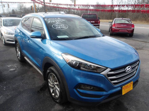 2017 Hyundai Tucson for sale at River City Auto Sales in Cottage Hills IL