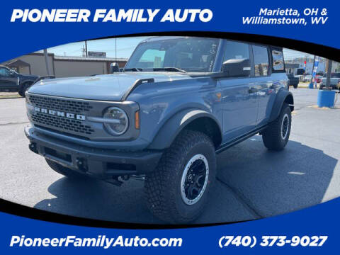 2024 Ford Bronco for sale at Pioneer Family Preowned Autos of WILLIAMSTOWN in Williamstown WV