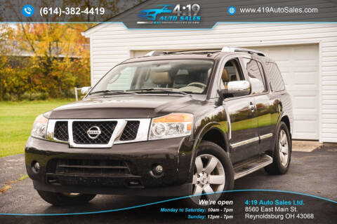 2011 Nissan Armada for sale at 4:19 Auto Sales LTD in Reynoldsburg OH
