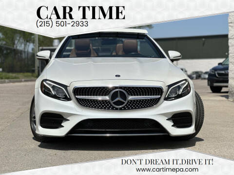 2018 Mercedes-Benz E-Class for sale at Car Time in Philadelphia PA