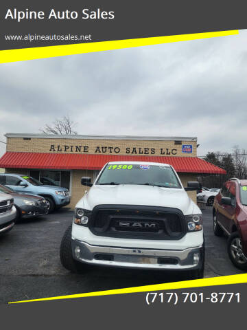 2016 RAM 1500 for sale at Alpine Auto Sales in Carlisle PA