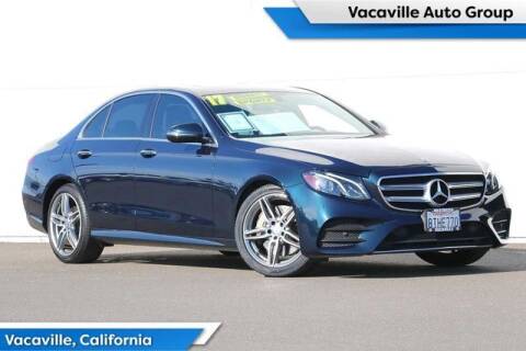 2017 Mercedes-Benz E-Class for sale at VACAVILLE VOLKSWAGEN HONDA in Vacaville CA