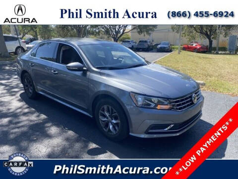 2017 Volkswagen Passat for sale at PHIL SMITH AUTOMOTIVE GROUP - Phil Smith Acura in Pompano Beach FL